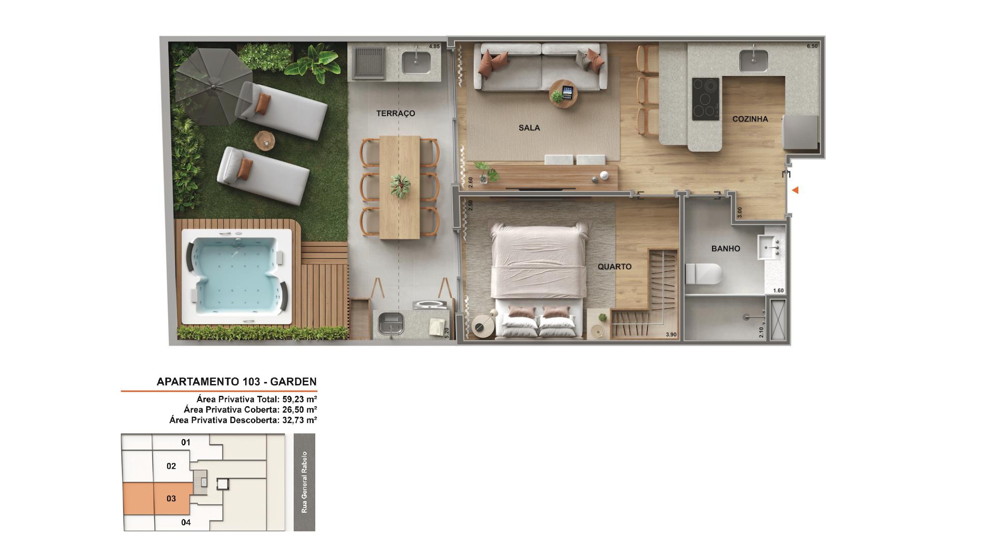 Apartamento 103 - Garden