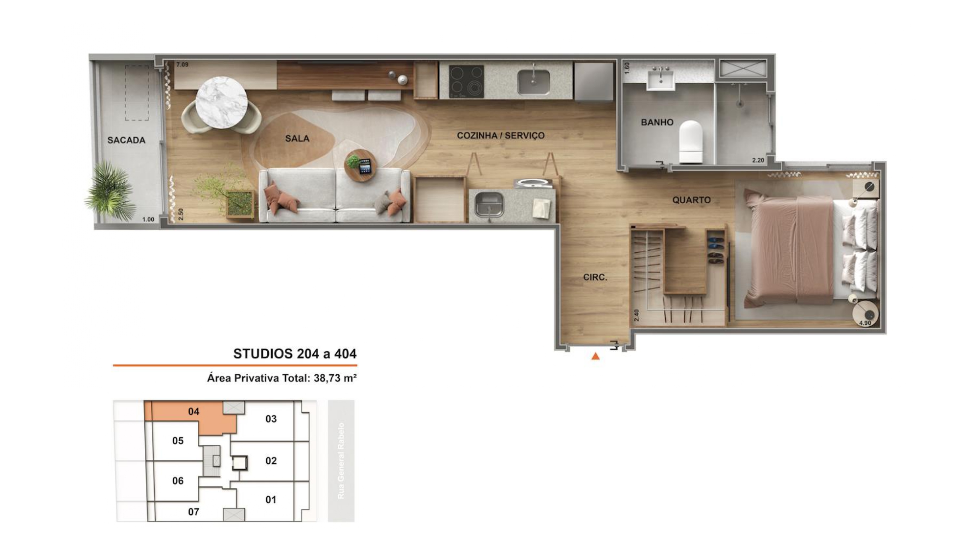 Studios 204 a 404